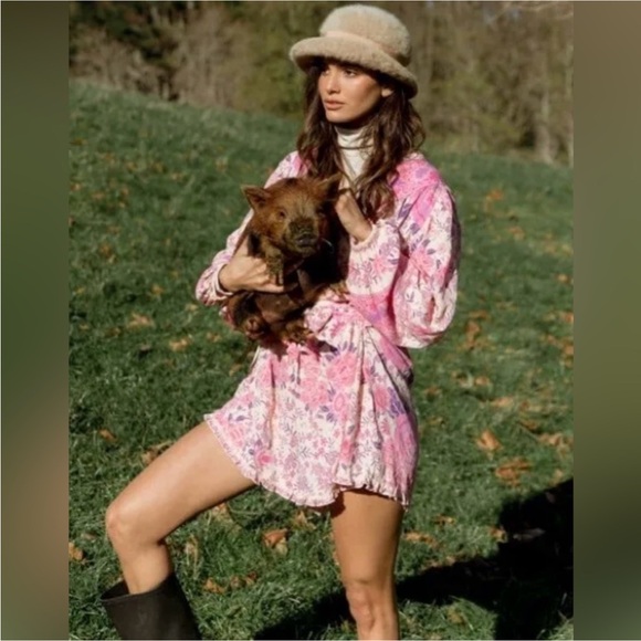 Spell & The Gypsy Mystic Playsuit Romper in Musk XXS - Picture 7 of 14